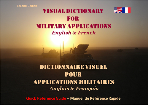 English & French Visual Military Dictionary